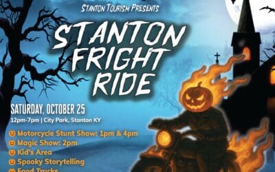 Stanton Fright Ride ! Motorcycle Tricks and Kid’s Treats!